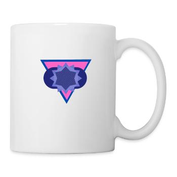trianglecirclestar - Tasse - Weiß - Rechts