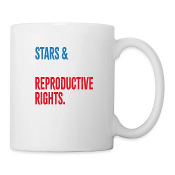 Stars & Stripes & Reproductive Rights - Mug - white - Right