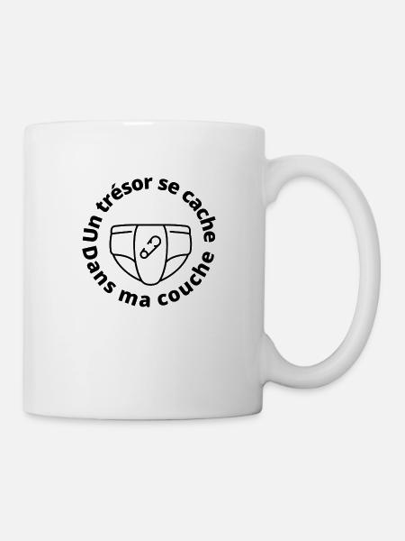 Cadeau naissance - Mug blanc - blanc