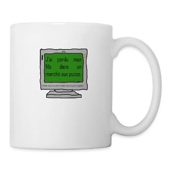 Jai perdu mon fils - Mug blanc - blanc - Droite