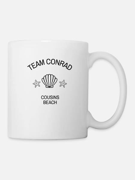 Team Conrad Cousins Beach Der Sommer Schwarz - Tasse - Weiß