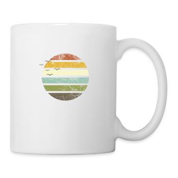 Sunset IV - Tasse - Weiß - Rechts