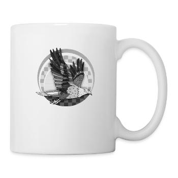 Oiseau - Mug blanc - blanc - Droite