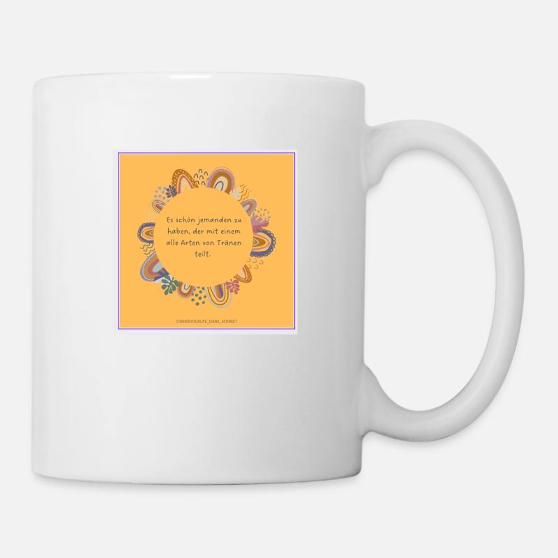Freundschaft - Tasse - Weiß