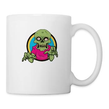 Zombie Halloween Shirt - Mug - white - Right