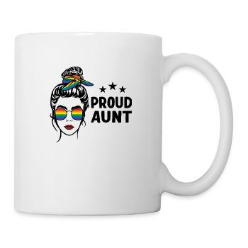 LGBT Stolze Tante - Tasse - Weiß - Rechts