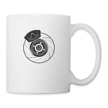 Bremsanlage - Tasse - Weiß - Rechts