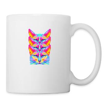 CHAT - Mug blanc - blanc - Droite