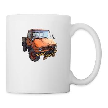 Unimog 406 / 412 - Tasse - Weiß - Rechts