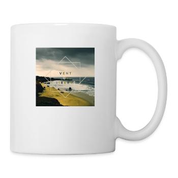 Vent de Liberté / Paysage / Plage / Mer - Mug blanc - blanc - Droite