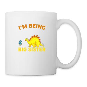 I'm Being Promoted To Big Sister - Mug blanc - blanc - Droite
