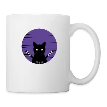 Ninja Cat - Mug - white - Right