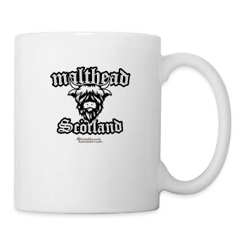 Malt Whiskey Malthead - Tasse - Weiß - Rechts