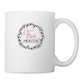 CŒUR DES CINQ JALONS - Mug blanc - blanc - Droite