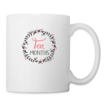 TEN MILESTONES HEART - Tasse - Weiß - Rechts
