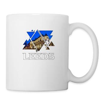 Leeds Angleterre UK City Skyline Accueil Amour - Mug blanc - blanc - Droite