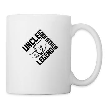 Uncle Godfather Legend Zitat - Tasse - Weiß - Rechts