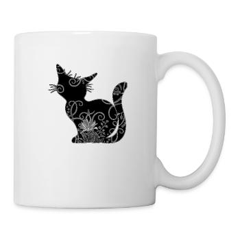 Cat - Mug - white - Right