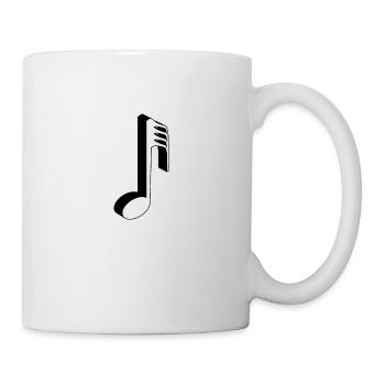 Musical Note 3D - Mug - white - Right