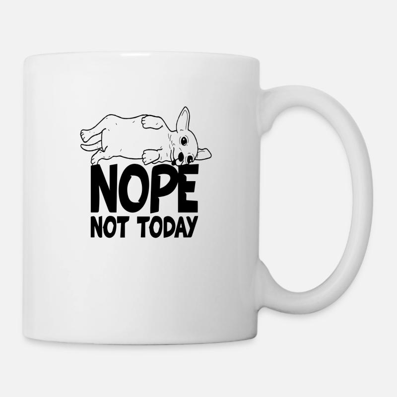 Nope not today - Tasse - Weiß