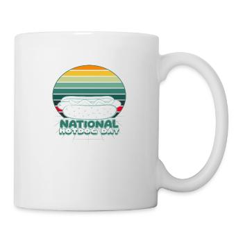 National Hot Dog Day - Mug - white - Right