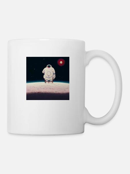 Lonely Voyager 025 - Tasse - Weiß