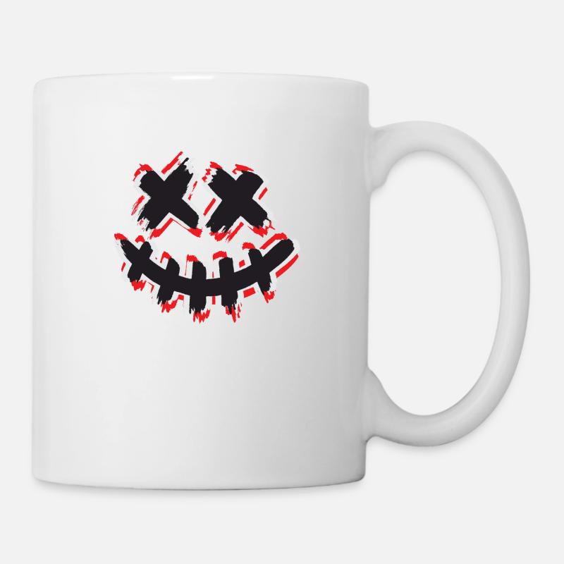Smile X - Tasse - Weiß