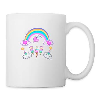 Eishorn Rainbow - Mug - white - Right