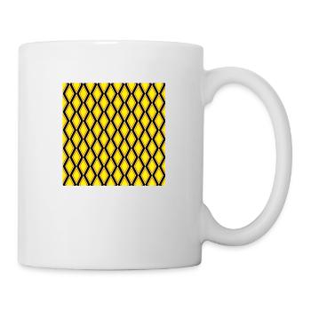 Kite diamond pattern - Mug - white - Right