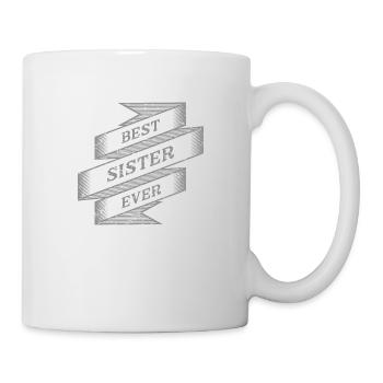 Meilleure sœur de tous les temps - Mug blanc - blanc - Droite