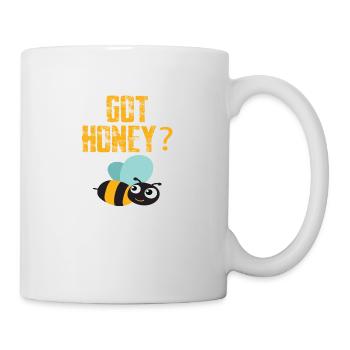 Vous avez du miel? - Mug blanc - blanc - Droite