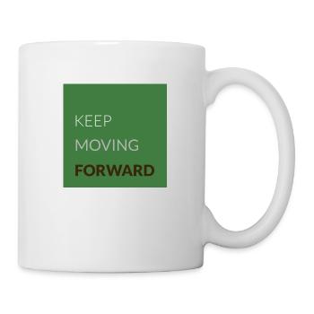 forward sinn-spruch - Tasse - Weiß - Rechts