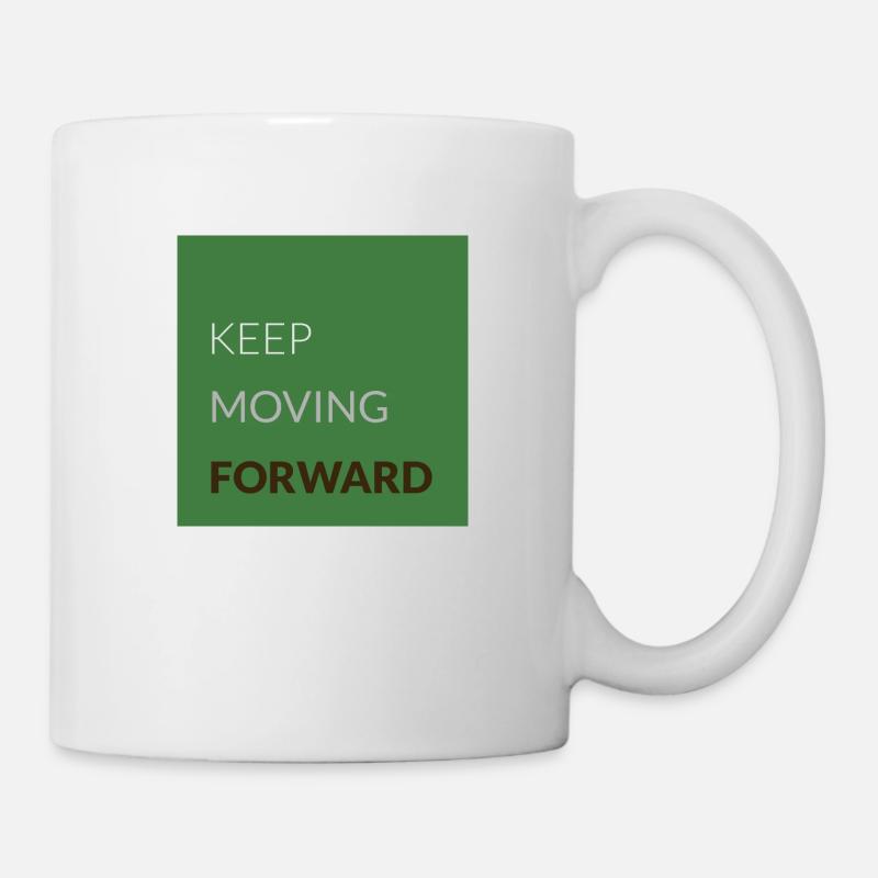 forward sinn-spruch - Tasse - Weiß