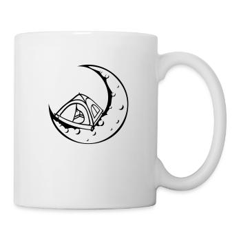 Sichelmond Camping Tent Space - Mug - white - Right