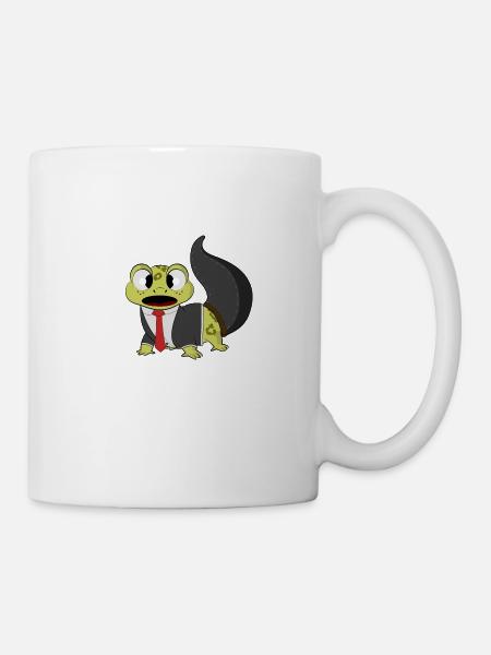 Business Gecko - Tasse - Weiß