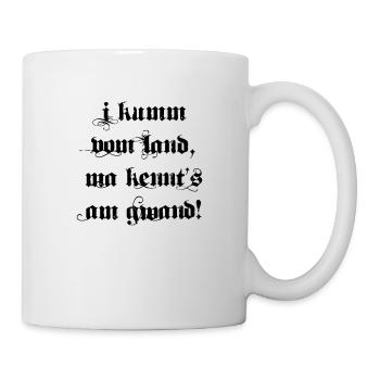 Funny i kumm from the country sarcasm saying - Mug - white - Right