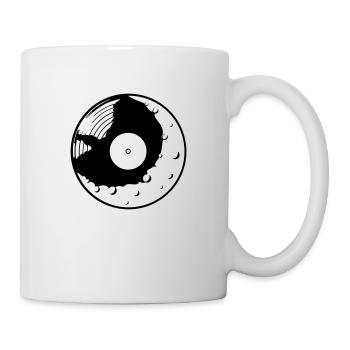 Party Moon Vinyl Record - Mug - white - Right