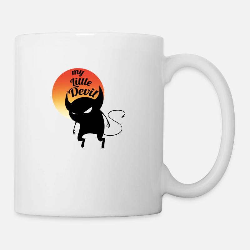 mon petit diable !! - Mug blanc - blanc