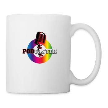 podcaster - Mug - white - Right