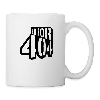 Problem Error 404 Message - Mug - white - Right