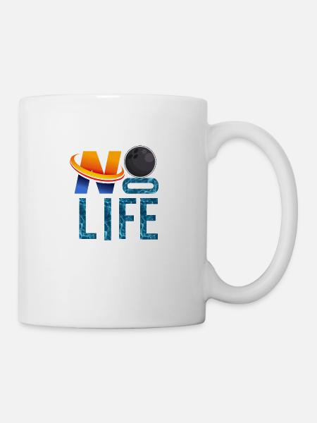 NO BOWLING NO LIFE - Mug - white