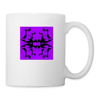 Purple Powerful - Mug blanc - blanc - Droite