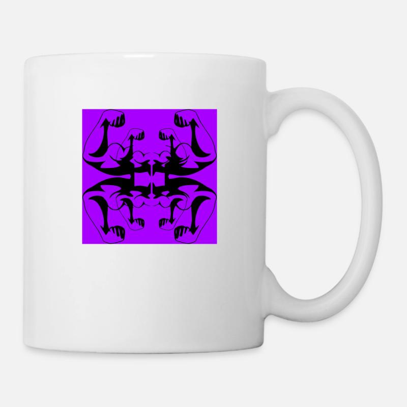 Purple Powerful - Mug blanc - blanc