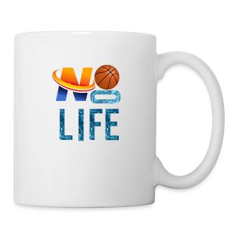 NO BASKET, NO LIFE - Mug - white - Right