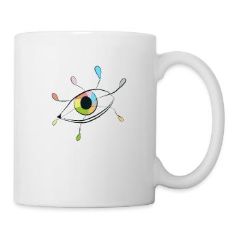 IKONE ZUM WAHNSINN - Tasse - Weiß - Rechts