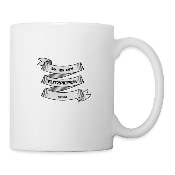 Flitzpiepenheld - Tasse - Weiß - Rechts