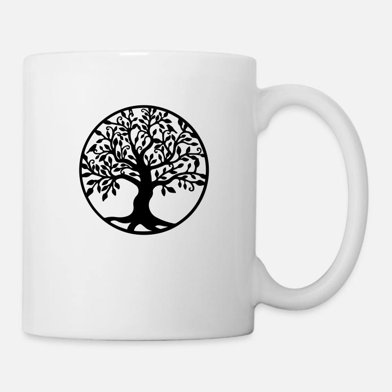 Arbre de Vie - Mug blanc - blanc