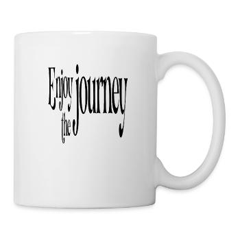 Enjoy the Journey - Tasse - Weiß - Rechts
