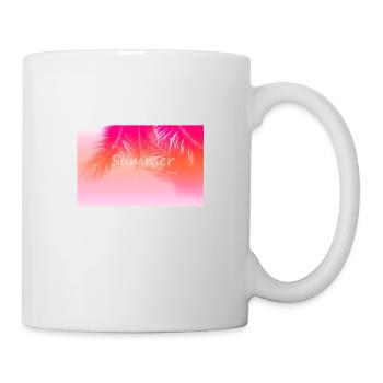 its summer time, le temps de l'été - Mug blanc - blanc - Droite