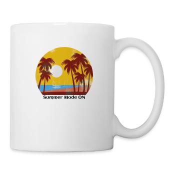 Your design for the summer - summer, sun, sea - Mug - white - Right